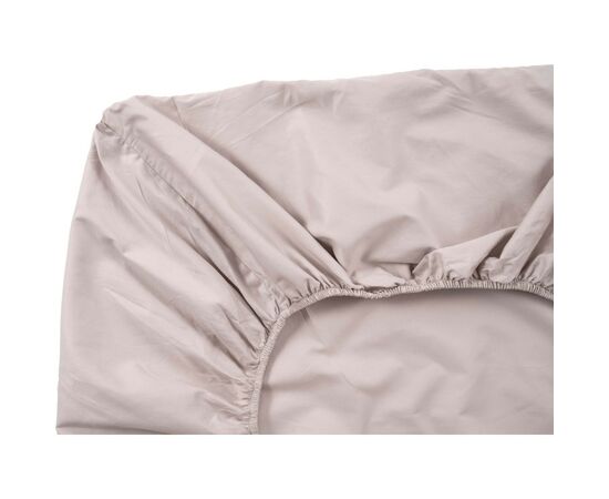 Простынь Ardesto на резинке Mix&Match сатин 160х200+30 см айвори (ART1620FSC), изображение 2