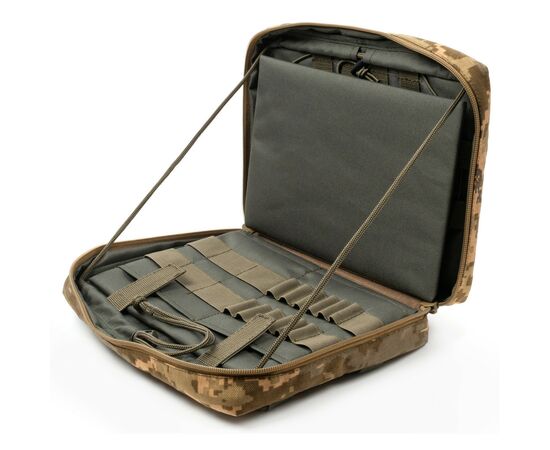 Чехол для планшета Vinga Tactical Military universal 10-11" MOLLE, Cordura 1000, pixel (VTB11UTMCP), изображение 5 Чехол для планшета Vinga Tactical Military universal 10-11" MOLLE, Cordura 1000, pixel (VTB11UTMCP), изображение 5