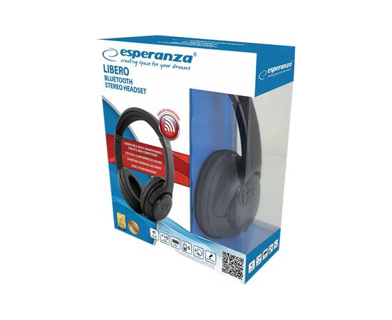 Наушники Esperanza Libero Black (EH163K), изображение 7 Наушники Esperanza Libero Black (EH163K), изображение 7