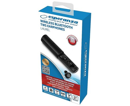 Наушники Esperanza Earphones Laurel (EH227K), изображение 7 Наушники Esperanza Earphones Laurel (EH227K), изображение 7