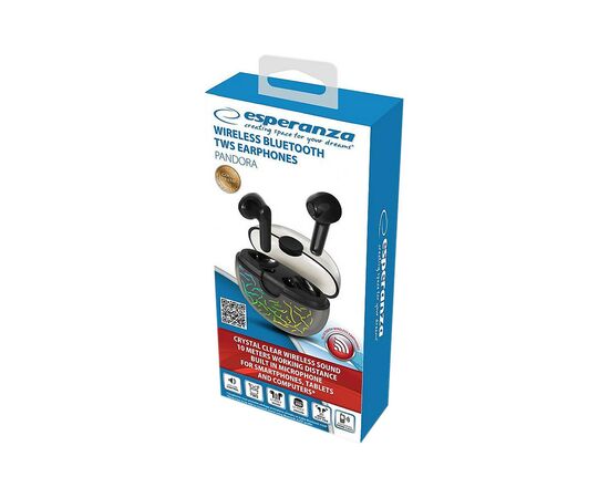Навушники Esperanza Earphones Pandora (EH224K), зображення 5 Навушники Esperanza Earphones Pandora (EH224K), зображення 5