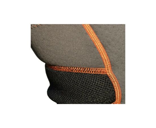 Фиксатор колена MadMax MFA-297 Knee Support with Patella Stabilizer Dark Grey/Orange M (MFA-297_M), изображение 3 Фиксатор колена MadMax MFA-297 Knee Support with Patella Stabilizer Dark Grey/Orange M (MFA-297_M), изображение 3