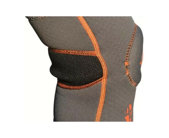 Фиксатор колена MadMax MFA-297 Knee Support with Patella Stabilizer Dark Grey/Orange XL (MFA-297_XL), изображение 2 Фиксатор колена MadMax MFA-297 Knee Support with Patella Stabilizer Dark Grey/Orange XL (MFA-297_XL), изображение 2