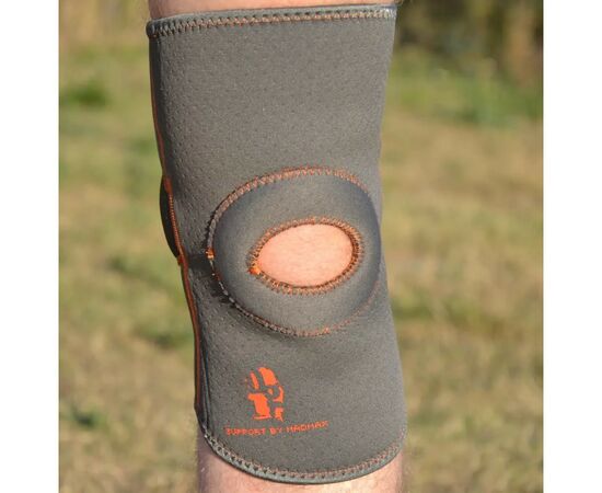Фиксатор колена MadMax MFA-297 Knee Support with Patella Stabilizer Dark Grey/Orange XL (MFA-297_XL), изображение 5 Фиксатор колена MadMax MFA-297 Knee Support with Patella Stabilizer Dark Grey/Orange XL (MFA-297_XL), изображение 5