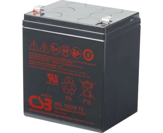 Батарея к ИБП CSB HRL1225WF2FR 12V 5.8Ah (HRL1225WF2FR)