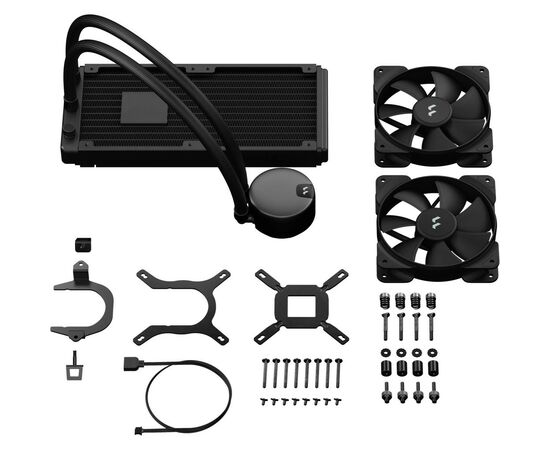 Система водяного охлаждения Fractal Design Lumen S24 v2 (FD-W-L1-S2411), изображение 6 Система водяного охлаждения Fractal Design Lumen S24 v2 (FD-W-L1-S2411), изображение 6