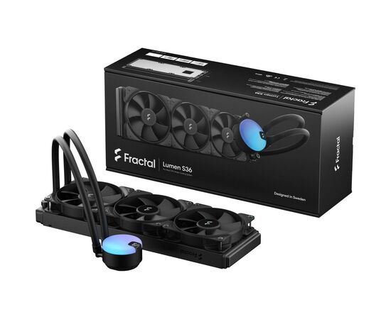 Система водяного охлаждения Fractal Design Lumen S36 v2 (FD-W-L1-S3611), изображение 7 Система водяного охлаждения Fractal Design Lumen S36 v2 (FD-W-L1-S3611), изображение 7