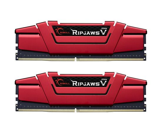 Модуль пам'яті для комп'ютера DDR4 16GB (2x8GB) 2666 MHz Ripjaws V Red G.Skill (F4-2666C19D-16GVR)