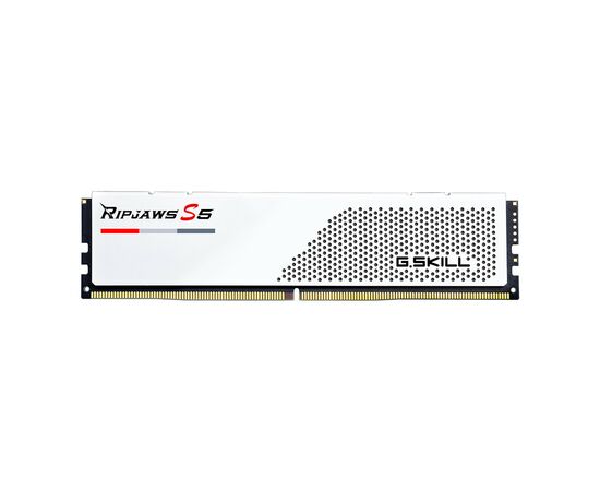 Модуль памяти для компьютера DDR5 32GB (2x16GB) 5200 MHz Ripjaws S5 White G.Skill (F5-5200J3636C16GX2-RS5W), изображение 3 Модуль памяти для компьютера DDR5 32GB (2x16GB) 5200 MHz Ripjaws S5 White G.Skill (F5-5200J3636C16GX2-RS5W), изображение 3