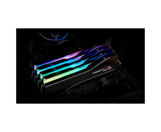 Модуль памяти для компьютера DDR5 32GB (2x16GB) 6000 MHz Trident Z5 Neo RGB G.Skill (F5-6000J3636F16GX2-TZ5NR), изображение 8 Модуль памяти для компьютера DDR5 32GB (2x16GB) 6000 MHz Trident Z5 Neo RGB G.Skill (F5-6000J3636F16GX2-TZ5NR), изображение 8