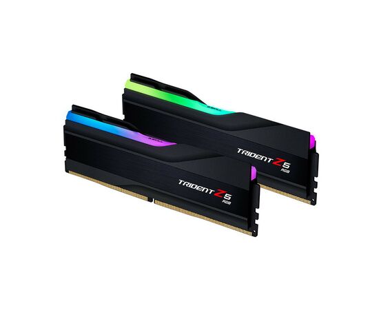 Модуль памяти для компьютера DDR5 32GB (2x16GB) 8000 MHz Trident Z5 RGB Black G.Skill (F5-8000J3848H16GX2-TZ5RK), изображение 3 Модуль памяти для компьютера DDR5 32GB (2x16GB) 8000 MHz Trident Z5 RGB Black G.Skill (F5-8000J3848H16GX2-TZ5RK), изображение 3