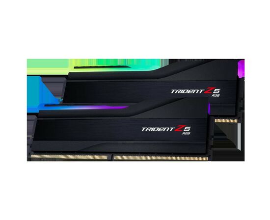 Модуль памяти для компьютера DDR5 32GB (2x16GB) 8000 MHz Trident Z5 RGB Black G.Skill (F5-8000J3848H16GX2-TZ5RK), изображение 4 Модуль памяти для компьютера DDR5 32GB (2x16GB) 8000 MHz Trident Z5 RGB Black G.Skill (F5-8000J3848H16GX2-TZ5RK), изображение 4