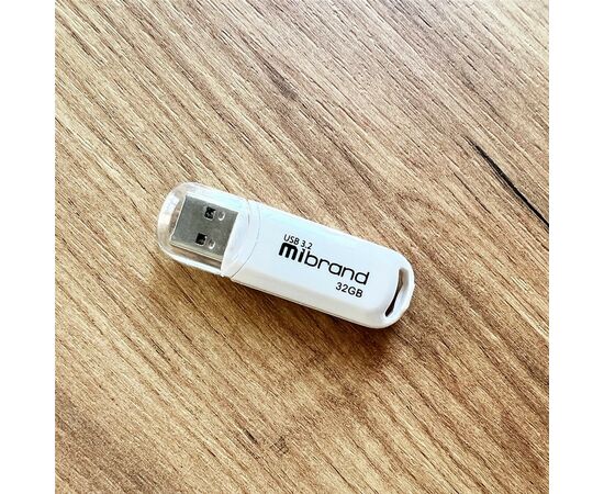 USB флеш накопитель Mibrand 32GB Marten White USB 3.2 (MI3.2/MA32P10W), изображение 2 USB флеш накопитель Mibrand 32GB Marten White USB 3.2 (MI3.2/MA32P10W), изображение 2