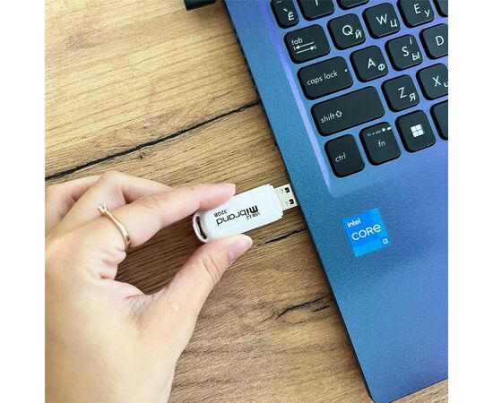 USB флеш накопитель Mibrand 32GB Marten White USB 3.2 (MI3.2/MA32P10W), изображение 3 USB флеш накопитель Mibrand 32GB Marten White USB 3.2 (MI3.2/MA32P10W), изображение 3