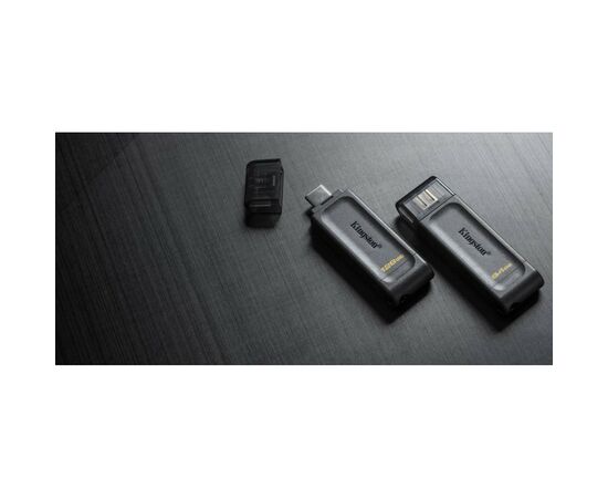 USB флеш накопитель Kingston 256GB DataTraveller 70 USB 3.2 / Type-C (DT70/256GB), изображение 7 USB флеш накопитель Kingston 256GB DataTraveller 70 USB 3.2 / Type-C (DT70/256GB), изображение 7