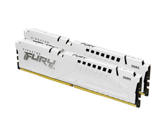 Модуль памяти для компьютера DDR5 64GB (2x32GB) 5200 MHz Beast White Kingston Fury (ex.HyperX) (KF552C36BWEK2-64), изображение 3 Модуль памяти для компьютера DDR5 64GB (2x32GB) 5200 MHz Beast White Kingston Fury (ex.HyperX) (KF552C36BWEK2-64), изображение 3
