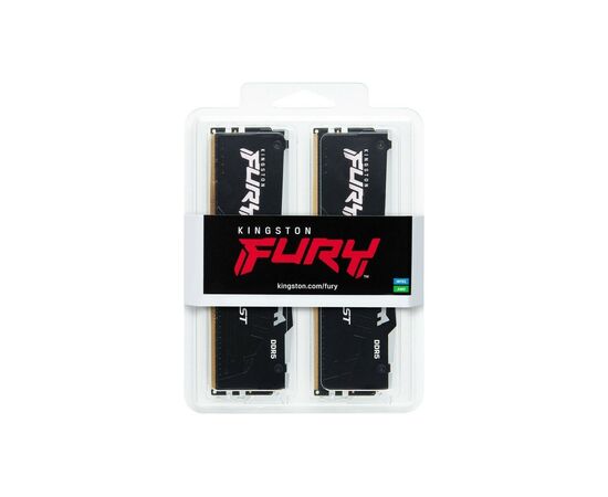 Модуль памяти для компьютера DDR5 64GB (2x32GB) 5200 MHz Beast RGB Kingston Fury (ex.HyperX) (KF552C40BBAK2-64), изображение 5 Модуль памяти для компьютера DDR5 64GB (2x32GB) 5200 MHz Beast RGB Kingston Fury (ex.HyperX) (KF552C40BBAK2-64), изображение 5