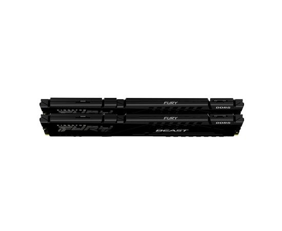 Модуль памяти для компьютера DDR5 64GB (2x32GB) 5600 MHz Beast Black Kingston Fury (ex.HyperX) (KF556C36BBEK2-64), изображение 4 Модуль памяти для компьютера DDR5 64GB (2x32GB) 5600 MHz Beast Black Kingston Fury (ex.HyperX) (KF556C36BBEK2-64), изображение 4