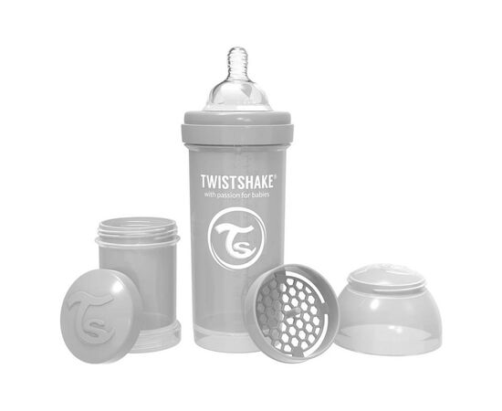 Набір для годування новонароджених Twistshake Value Pack Blue із трьох антиколікових пляшечок 260 мл (78844), зображення 5 Набір для годування новонароджених Twistshake Value Pack Blue із трьох антиколікових пляшечок 260 мл (78844), зображення 5