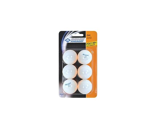 Мячик для тенниса Donic Jade ball 40+ 6 шт White (618371)