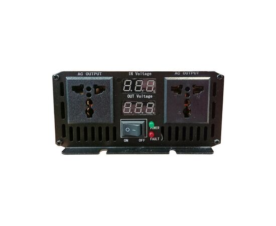 Автомобильный инвертор 12V/220V 2500 Вт, чистая синусоида Choetech (CJ5000Q-BK-ZX), изображение 2 Автомобильный инвертор 12V/220V 2500 Вт, чистая синусоида Choetech (CJ5000Q-BK-ZX), изображение 2