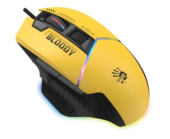 Мишка A4Tech Bloody W95 Max RGB Activated USB Sports Lime (Bloody W95 Max Sports Lime), зображення 3 Мишка A4Tech Bloody W95 Max RGB Activated USB Sports Lime (Bloody W95 Max Sports Lime), зображення 3