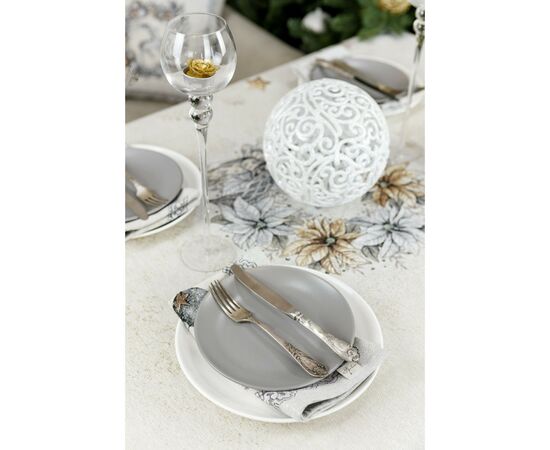 Скатерть Прованс гобеленовая SILVER STAR 135х300см (4823093450073), изображение 5 Скатерть Прованс гобеленовая SILVER STAR 135х300см (4823093450073), изображение 5