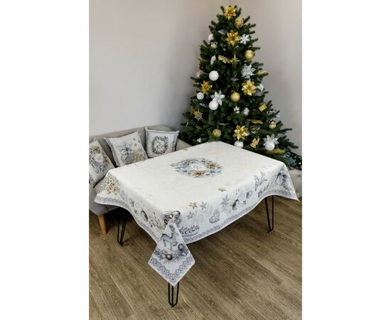Скатерть Прованс гобеленовая SILVER STAR 135х300см (4823093450073), изображение 6 Скатерть Прованс гобеленовая SILVER STAR 135х300см (4823093450073), изображение 6