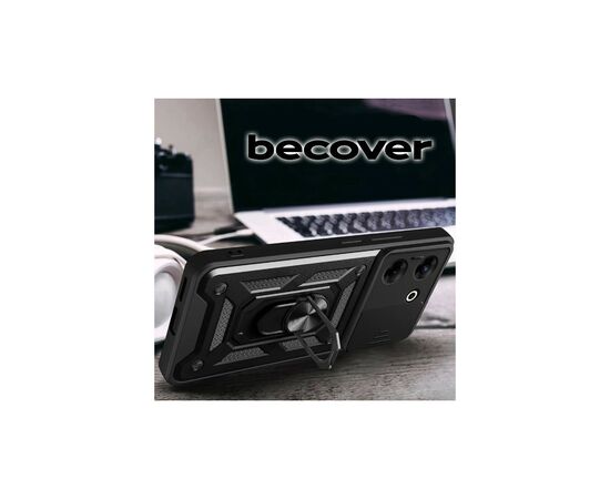 Чехол для мобильного телефона BeCover Military Tecno Camon 20 Pro (CK7n) Black (710003), изображение 4 Чехол для мобильного телефона BeCover Military Tecno Camon 20 Pro (CK7n) Black (710003), изображение 4