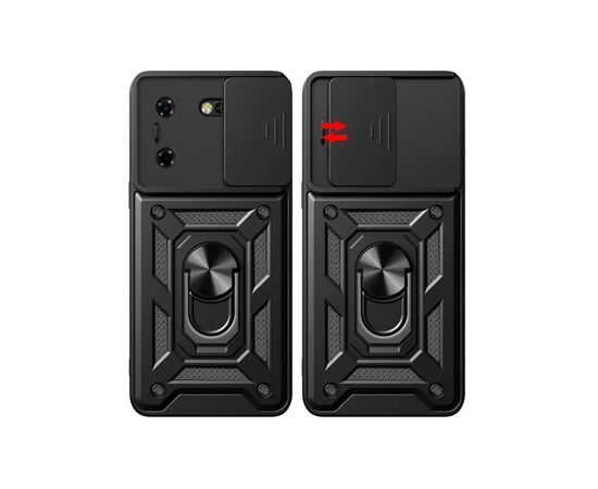 Чехол для мобильного телефона BeCover Military Tecno POVA 5 (LH7n) Black (710004), изображение 2