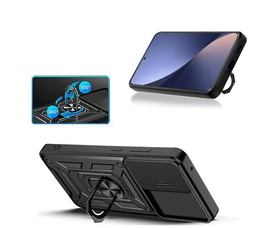 Чохол до мобільного телефона BeCover Military Xiaomi 12 5G Black (710019), зображення 3