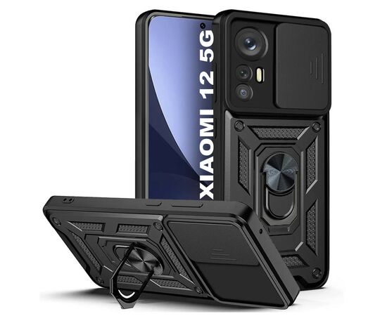 Чохол до мобільного телефона BeCover Military Xiaomi 12 5G Black (710019)