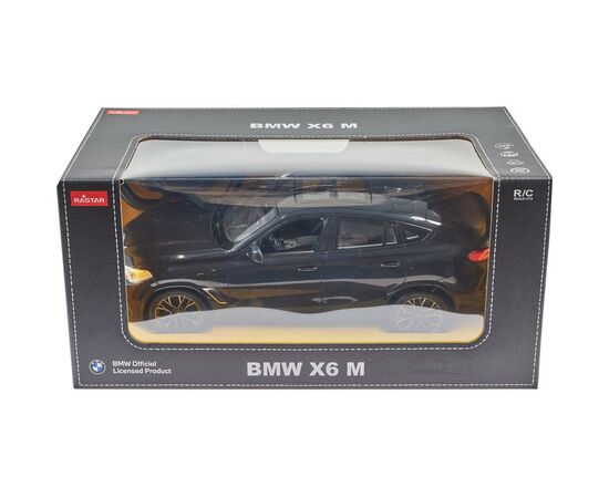 Радіокерована іграшка Rastar BMW X6 1:14 чорний (99260 black), зображення 9