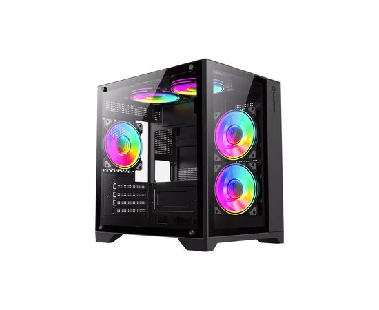 Корпус Gamemax Infinity Mini Black, изображение 2 Корпус Gamemax Infinity Mini Black, изображение 2