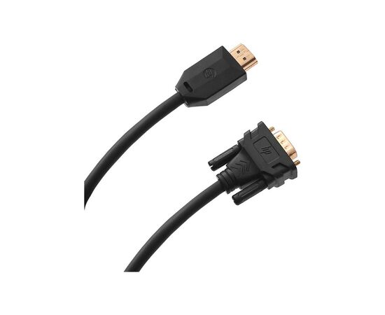 Кабель мультимедійний HDMI to DVI 3.0m 24M 4K60HZ HP (DHC-HD05-03M), зображення 2 Кабель мультимедійний HDMI to DVI 3.0m 24M 4K60HZ HP (DHC-HD05-03M), зображення 2