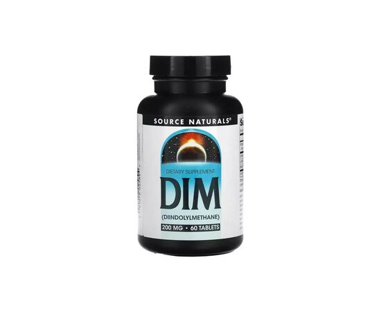 Витаминно-минеральный комплекс Source Naturals Дииндолилметан, 200мг, DIM, 60 таблеток (SNS-02589)