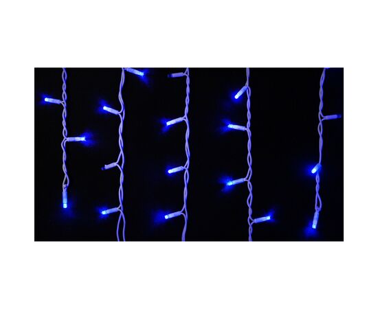 Гирлянда Delux ICICLE 75 LED 2 x 0.7 м IP44 EN Синий/белый (90016592)
