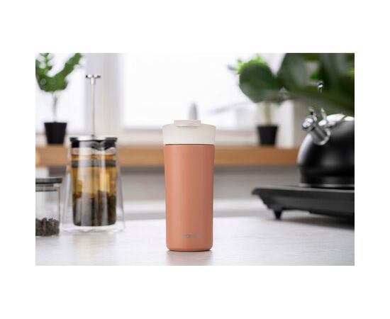 Термочашка Ardesto Viaggio 400 мл Теракотова (AR2640TR), изображение 3