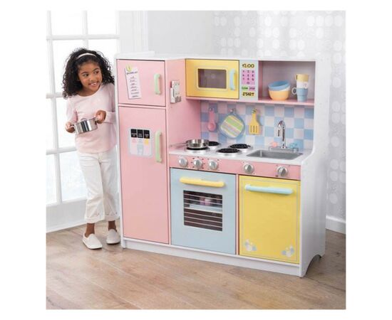 Игровой набор KidKraft деревянная кухня Pastel (53181), изображение 2