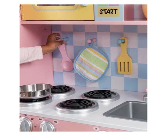 Игровой набор KidKraft деревянная кухня Pastel (53181), изображение 3