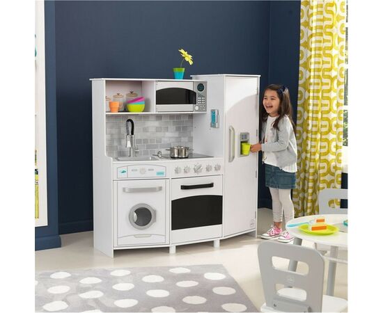 Игровой набор KidKraft кухня большая со светом и звуками Deluxe (53369), изображение 2 Игровой набор KidKraft кухня большая со светом и звуками Deluxe (53369), изображение 2