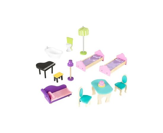Ігровий набір KidKraft Ляльковий будиночок My Dream Mansion (65082), зображення 2 Ігровий набір KidKraft Ляльковий будиночок My Dream Mansion (65082), зображення 2