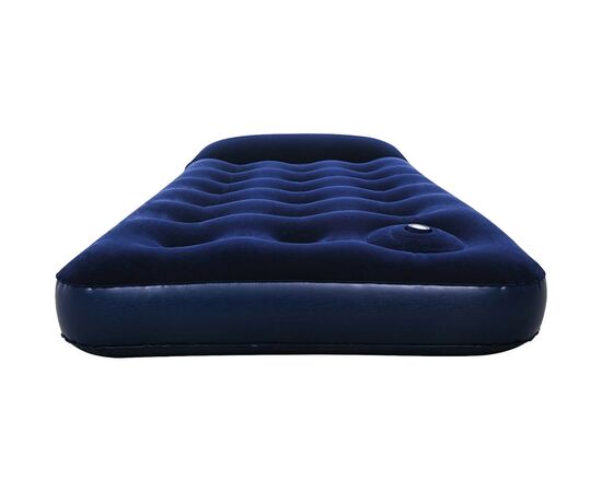 Матрас надувной BestWay Pavillo велюр Синій 76 х 185 х 22 см (BW 67223), изображение 4 Матрас надувной BestWay Pavillo велюр Синій 76 х 185 х 22 см (BW 67223), изображение 4