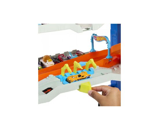 Автотрек Hot Wheels Легендарный гараж (HKX48), изображение 4 Автотрек Hot Wheels Легендарный гараж (HKX48), изображение 4