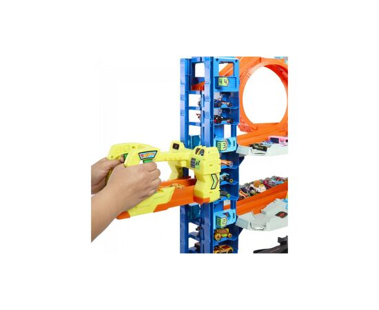 Автотрек Hot Wheels Легендарный гараж (HKX48), изображение 5 Автотрек Hot Wheels Легендарный гараж (HKX48), изображение 5