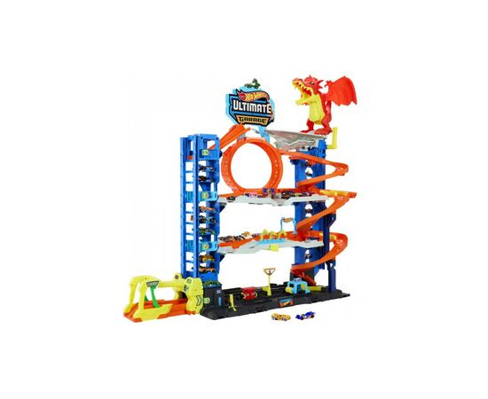 Автотрек Hot Wheels Легендарный гараж (HKX48)