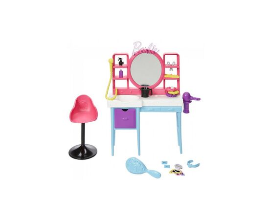 Игровой набор Barbie Парикмахерский салон (HKV00), изображение 3 Игровой набор Barbie Парикмахерский салон (HKV00), изображение 3