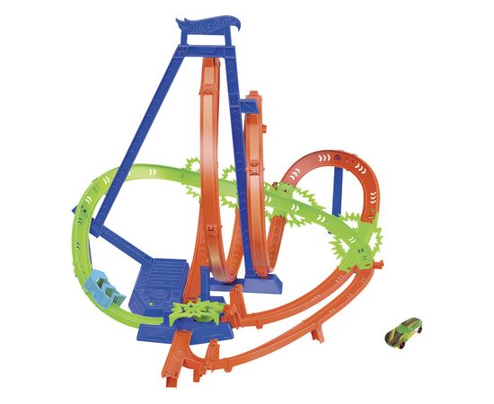 Автотрек Hot Wheels Гигантская петля Бешеные столкновения (HNL97)