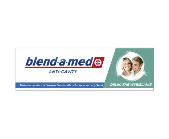 Зубна паста Blend-a-med Анти-карієс Делікатне відбілювання 75 мл (8006540947418)