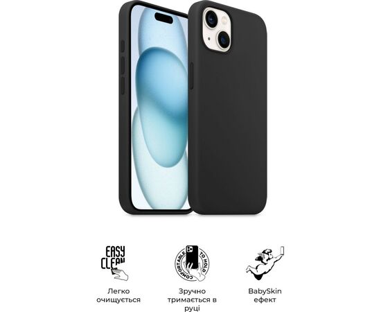 Чохол до мобільного телефона Armorstandart ICON2 Case Apple iPhone 15 Plus Black (ARM70512), зображення 3 Чохол до мобільного телефона Armorstandart ICON2 Case Apple iPhone 15 Plus Black (ARM70512), зображення 3